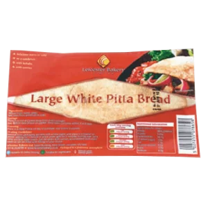 Lb Large White Pitta Bread - 6pcs