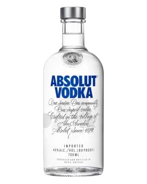 Absolute vodka 70cl