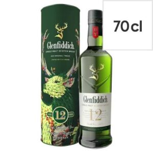 Glenfiddich 12 Year Old Single Malt Scotch Whisky 70cl