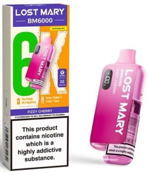 Lost Mary BM6000 Fizzy Cherry