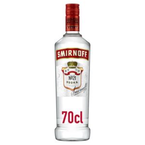 Smirnoff No.21 Red Label Vodka Bottle 70cl