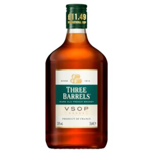 Three Barrels VSOP Brandy 35cl
