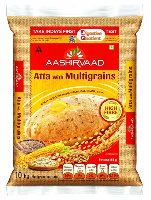 Aashirwad Atta with Multigrains 10kg
