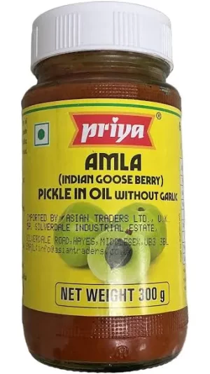 Priya Amla  pickle in oil  300g