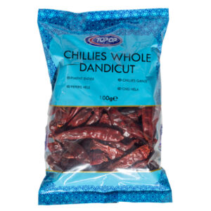 TOP OP Chillies Whole Dandicut 25g