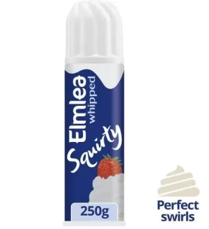 Elmlea Whipped Squirty Double Cream Alternative