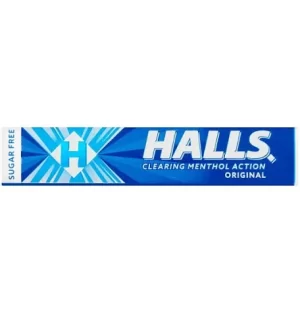Halls Clearing Menthol Action Original