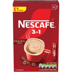 Nescafé 3 in 1 Original 6 x 16g 96g
