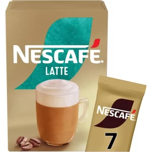 Nescafe Latte Instant Coffee 7 x 18g Sachets