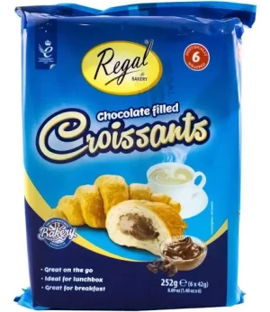 Regal 6 Chocolate Filled Croissants 252g